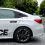 Rear Side Window Louvers Triangular Glass Blinds f 6