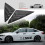 Rear Side Window Louvers Triangular Glass Blinds f 4