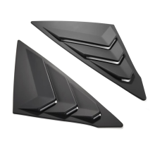 Rear Side Window Louvers Triangular Glass Blinds f