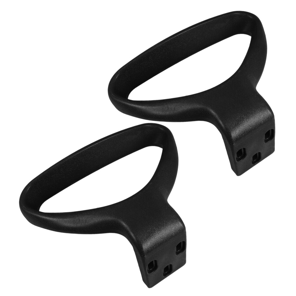Office Chair Arm Rest Replacement 2pcs Ergonomic Sturdy Armrests for Executive Desk Chairs Easy Installation Black Color-image-OPC-PJPYVVV-NEW
