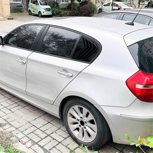 Car Rear Triangular Window Louvers Shutters Blinds 2