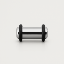 (6mm gauge, 10mm wearable length) Trojan Tube 316L Stainless Steel Body Jewellery