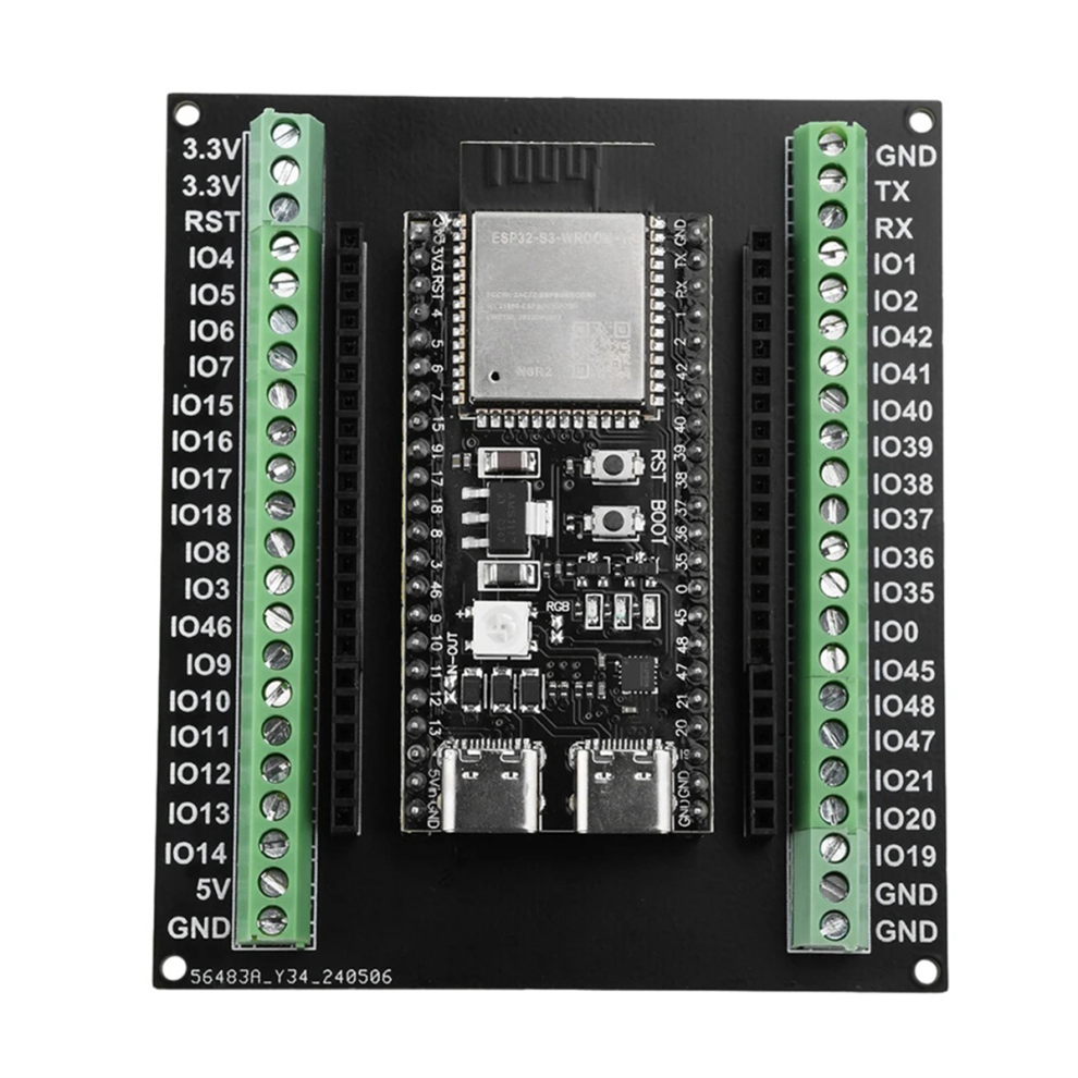 Esp32-S3 Expansion Board Gpio 1 Into 2 Breakout Do 4851880517166
