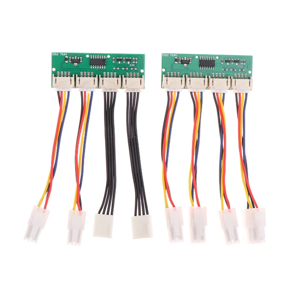 2Pcs S19 S21 Fan Spoofer Dummer 12V 4Pin Simulator 4851880516305