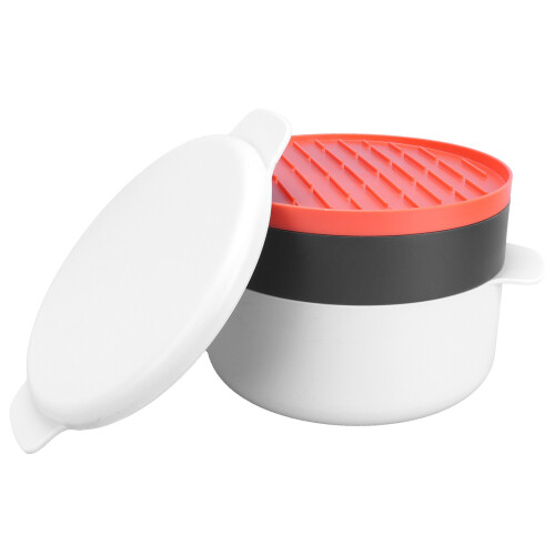 Multifunctional Round Rice Steaming Box Microwave 1
