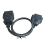 0.5m OBD2 16Pin Extension Cable Car Extend Adapter 2