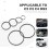 1628954980 Auto Transmission Piston Ring Kit for 3 7