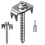 Fence Staples,Fence Nails for Softwood, Reusable W 2