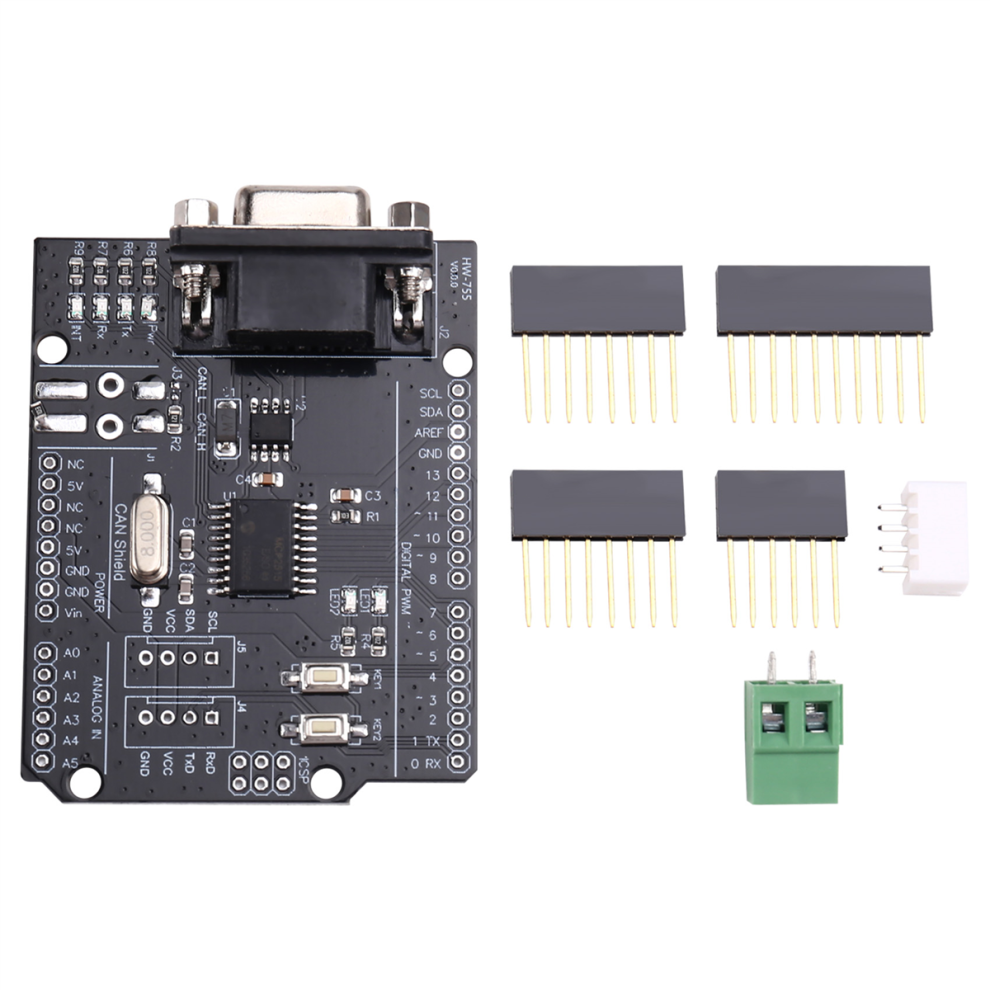 Mcp2515 Can Bus Shield Board Module Sub-D Connecto 4851880526786