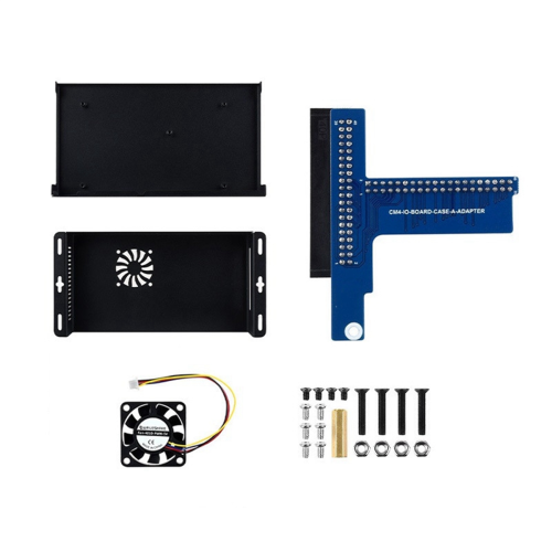 CM5 Metal Case for Compute Module 5 IO Board with 2