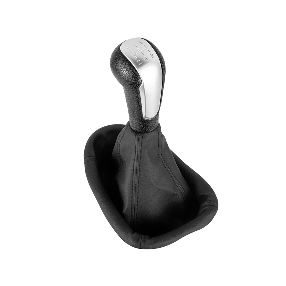 Car 5 Speed Gear Stick Shift Knob With Gaiter Boot 4851880533296