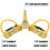 1/4inch RV Propane Quick Connect Y Splitter Adapte 8
