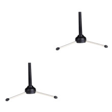 Trumpet Stand Tripod - 2pcs Portable Flute Clarinet Holder, Adjustable Height, Lightweight Wind Instrument Stand