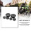 Motorcycle Frame End Caps Hole Cover Plug Decorati 7
