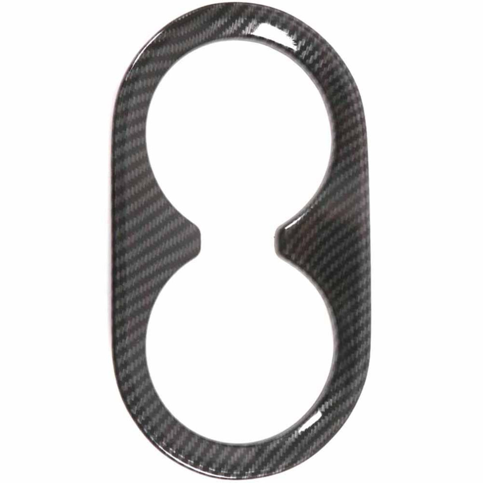 Car Carbon Fiber Abs Cup Holder Panel Cover Trim F 4851880543073