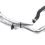 2535013700 Exhaust Pipe for GLC E180 200D 250 300 5