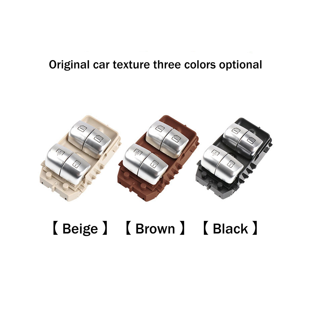 Semoic Black Window Lifter Control Button Sunroof Switch