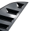 Car Bright Black Rear Window Louver Shutter Cover 6