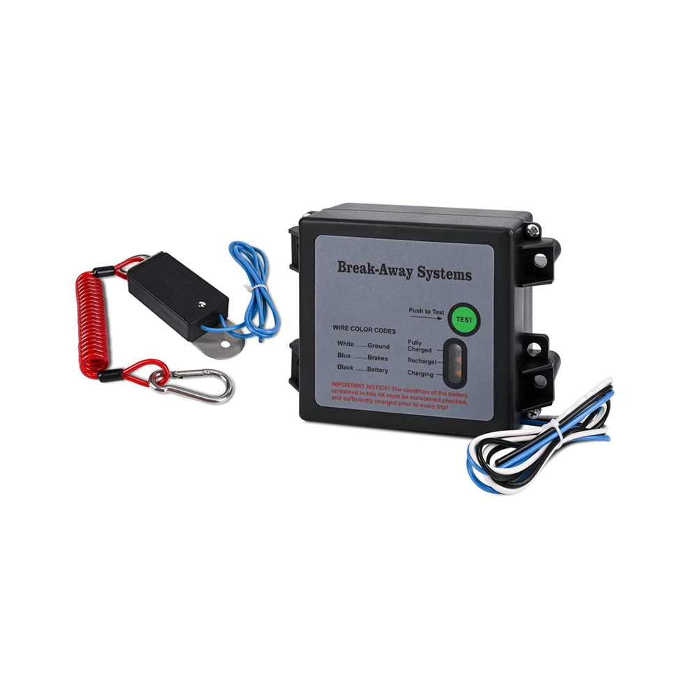 Trailer Brakes Breakaway Kit With Switch, Led Test Light 4851880570741