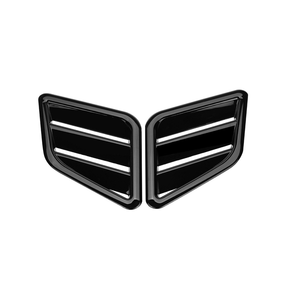 Max Style Front Bonnet Vents Hood Cover Trim Unive Black 4851880571694