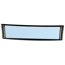 Car Rearview Mirror Interior Universal Curved Auto