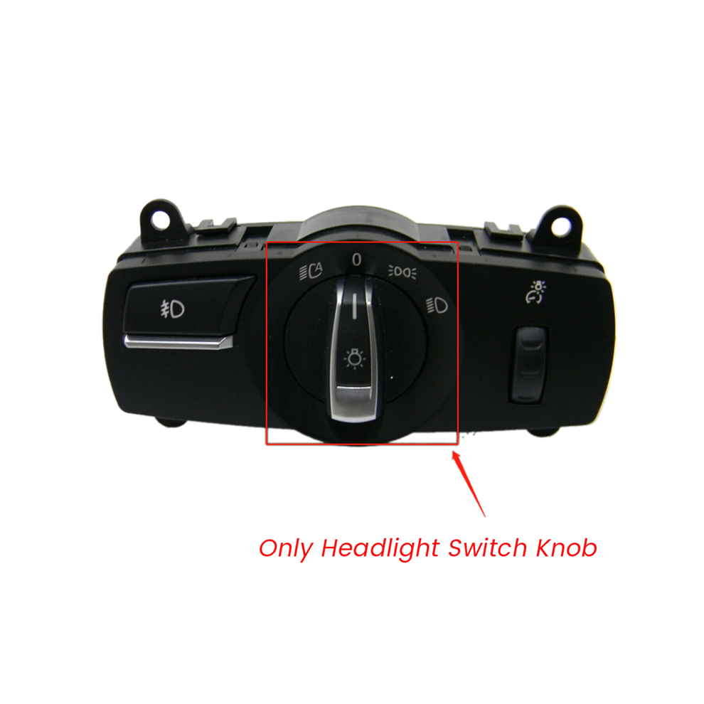 Car Headlight Control Switch Knob 61316803962 For 4851880578068