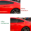 Car Rear Triangular Window Louvers Shutters Blinds 6