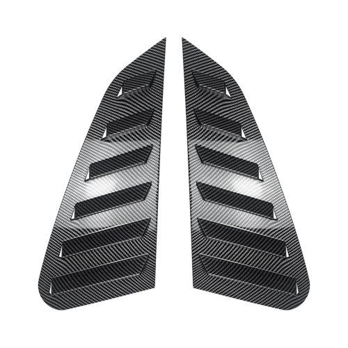 Car Rear Triangular Window Louvers Shutters Blinds