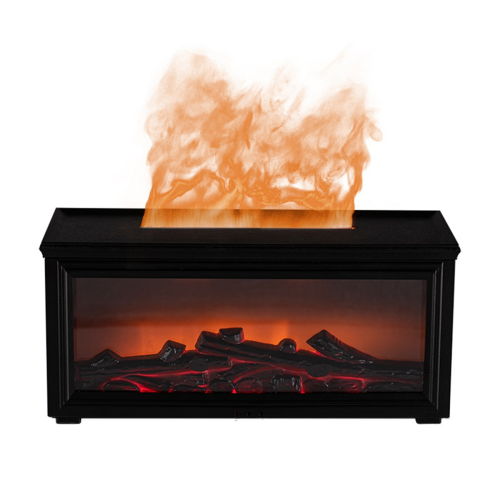 Fireplace Aroma Diffuser Flame Humidifier Waterles 1