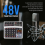 Portable 6 Channel Audio Mixer Mixing Console USB 6