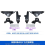 1Pair Front Headlight Repair Kits for E-CLASS W207 9