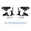 1Pair Front Headlight Repair Kits for E-CLASS W207 6