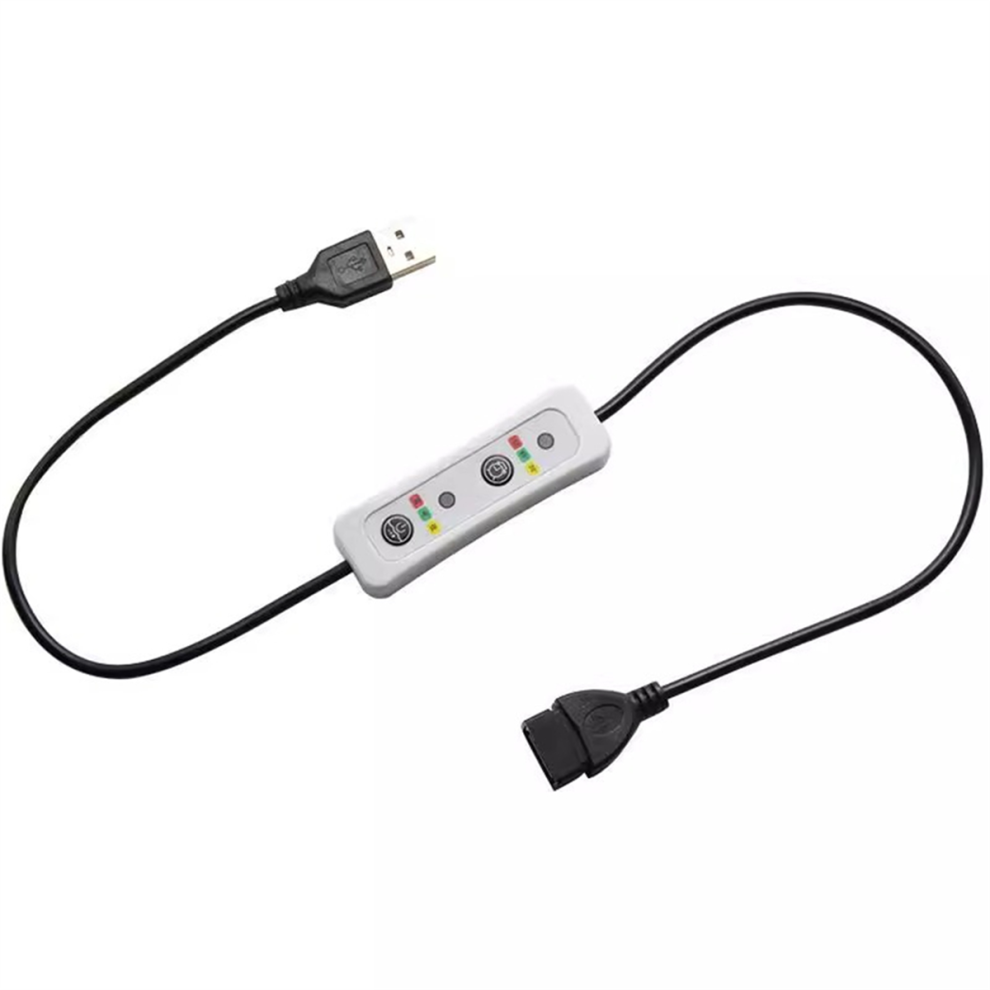 Universal 5V Usb Extension Remote Control 3-Speed 4852415863765
