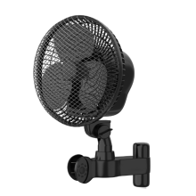 6" Growzelt-Klemmventilator mit langlebigem EC 2D-Motor