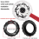 140 mm hydraulischer Scheibenbremsrotor mit Center Lock, Aluminium 6