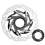 140 mm hydraulischer Scheibenbremsrotor mit Center Lock, Aluminium 2