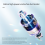 3000mAh 1.6KG Thrust Air Blower Handheld Fan Power 6