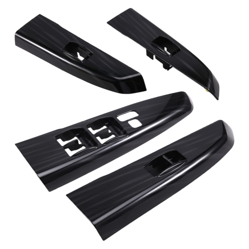 4PCS Front+Rear Door Armrest Trim Panel Window Swi 2