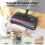 Cordless Electric Sweeper & Mop,Rechargeable Handh 6