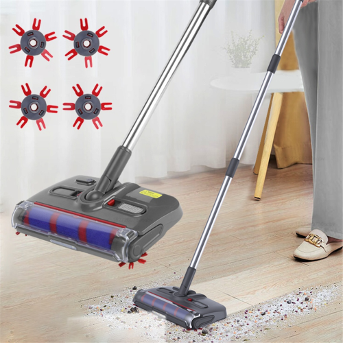 Cordless Electric Sweeper & Mop,Rechargeable Handh 2