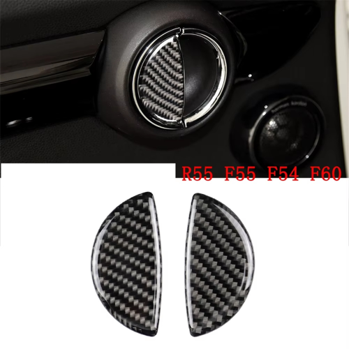 Carbon Fiber Inner Door Handle Cover Sticker Inter 2