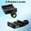 50mm Quick Release Plate Clamp Adapter for , Alumi 6