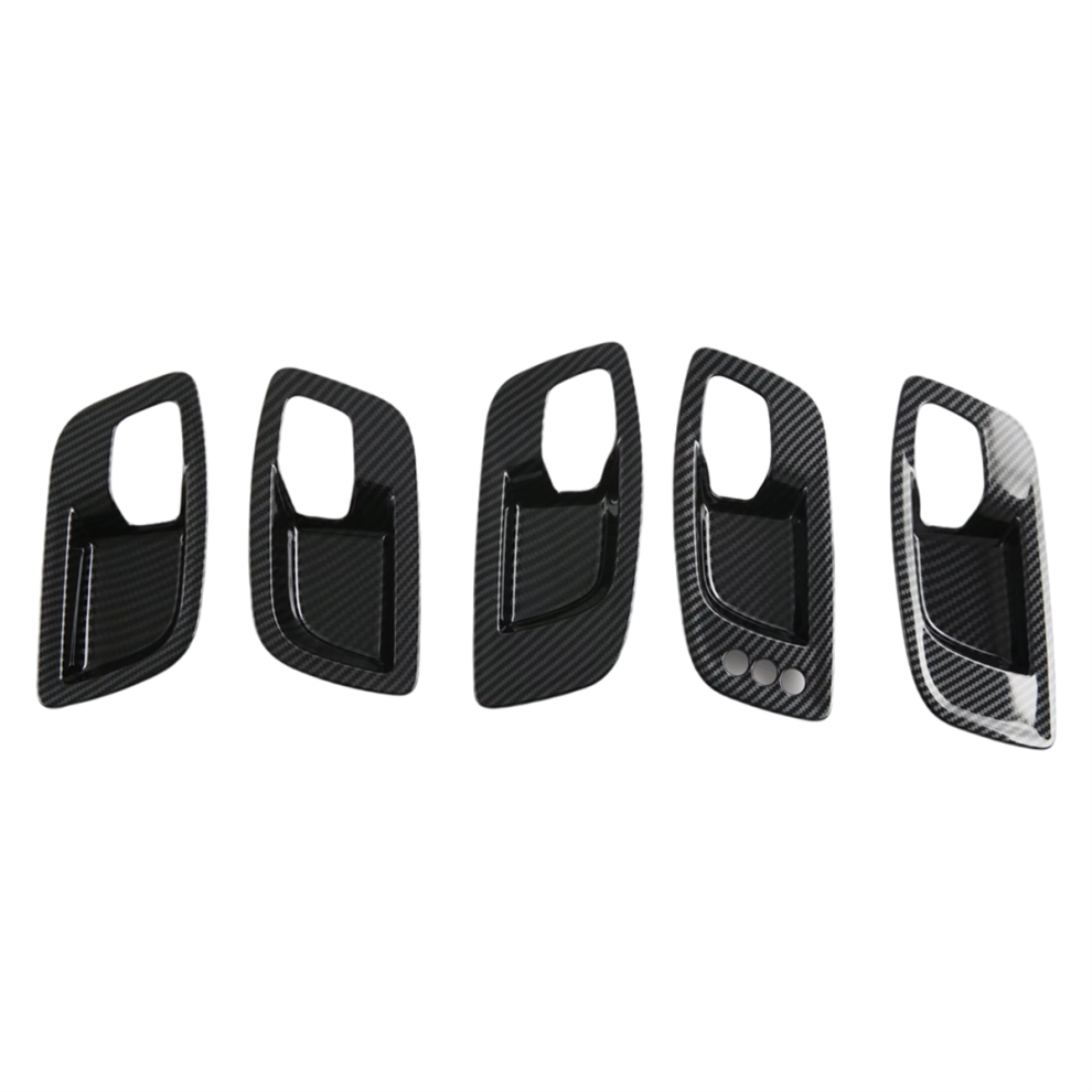 Carbon Fiber Inner Door Handle Bowl Cover Trim For 4852415894547