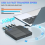 7 in 1 External Blu-Ray Drive,Support Disc R/W BD 4