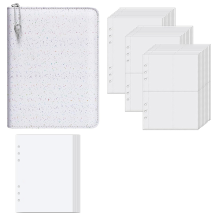 A5 Hohl Hardcover Wiederverwendbarer Sticker-Organizer