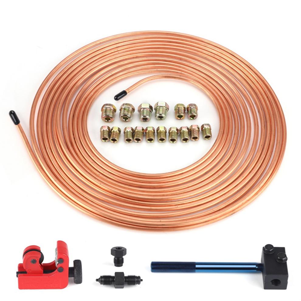 25Ft 7.62M 3/16Inch Od Roll Tube Coil Brake Line P 4852415801927