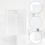 10PCS Hepa Filter Replacement Parts for M5 / M5+ L 3