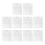 10PCS Hepa Filter Replacement Parts for M5 / M5+ L 2