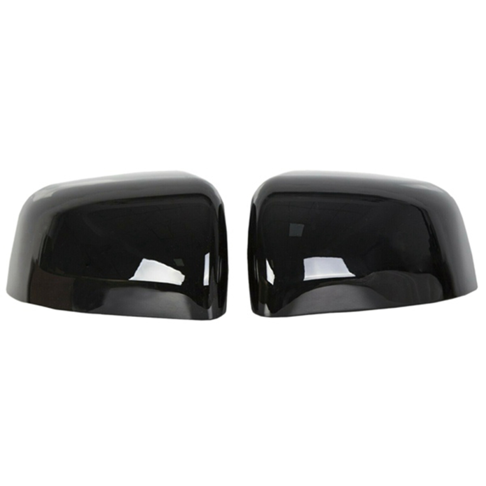 2Pcs Rearview Side Mirror Cover Cap Gloss Wing Sty 4852415811636