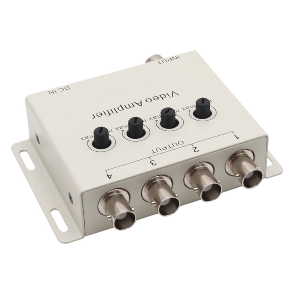 Video Amplifier 4 Channel Splitter With Adjustment 4852415811353